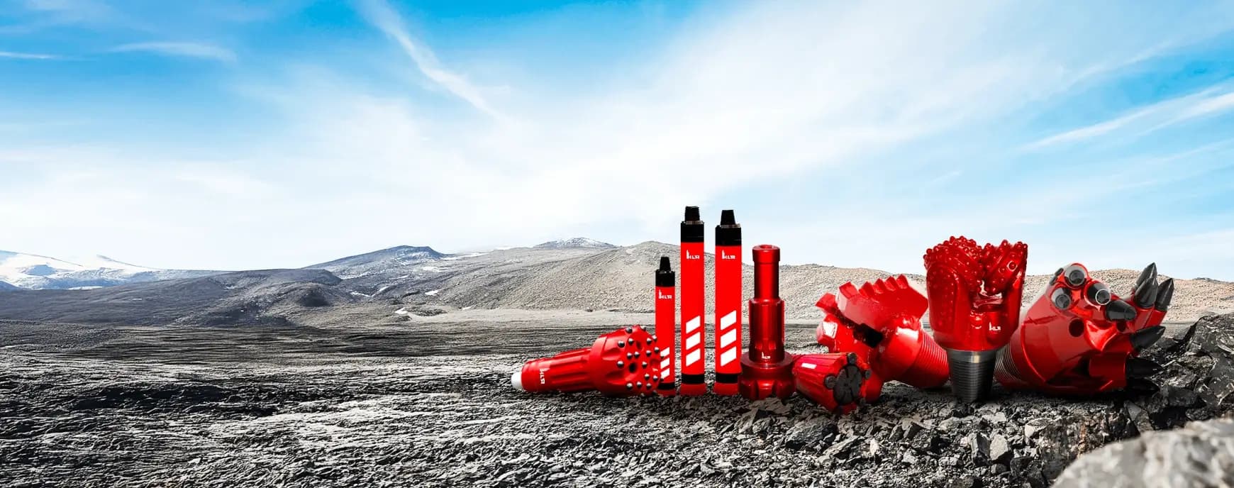 KLR Universal DTH hammers, drill bits and rock drilling tools